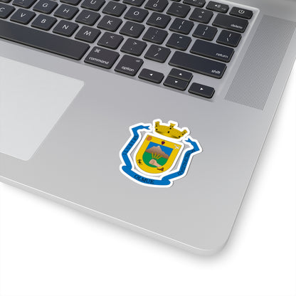 Escudo de Olmué (Chile) (Coat of Arms) STICKER Vinyl Kiss-Cut Decal