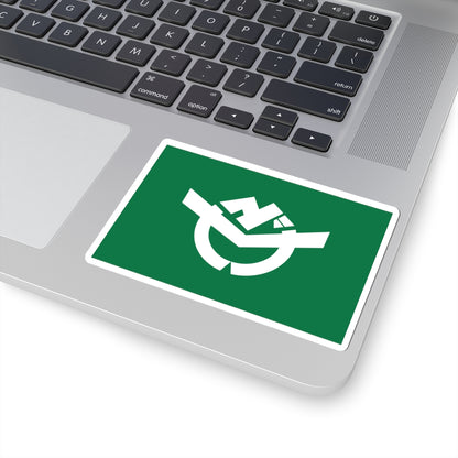 Flag of Yuza Yamagata (Japan) STICKER Vinyl Kiss-Cut Decal
