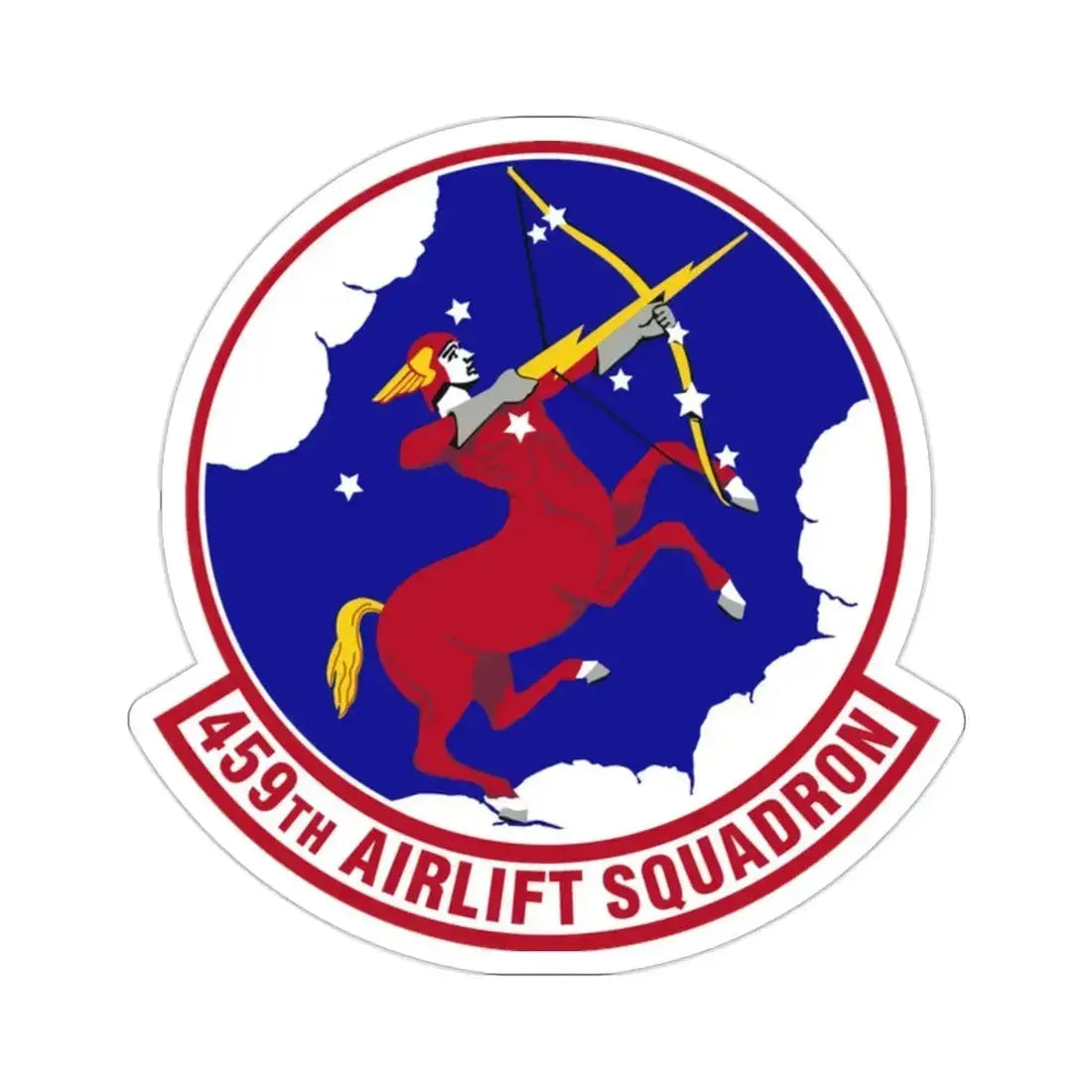 459th Airlift Squadron (U.S. Air Force) STICKER Vinyl Die-Cut Decal 2 Inch - The Sticker Space
