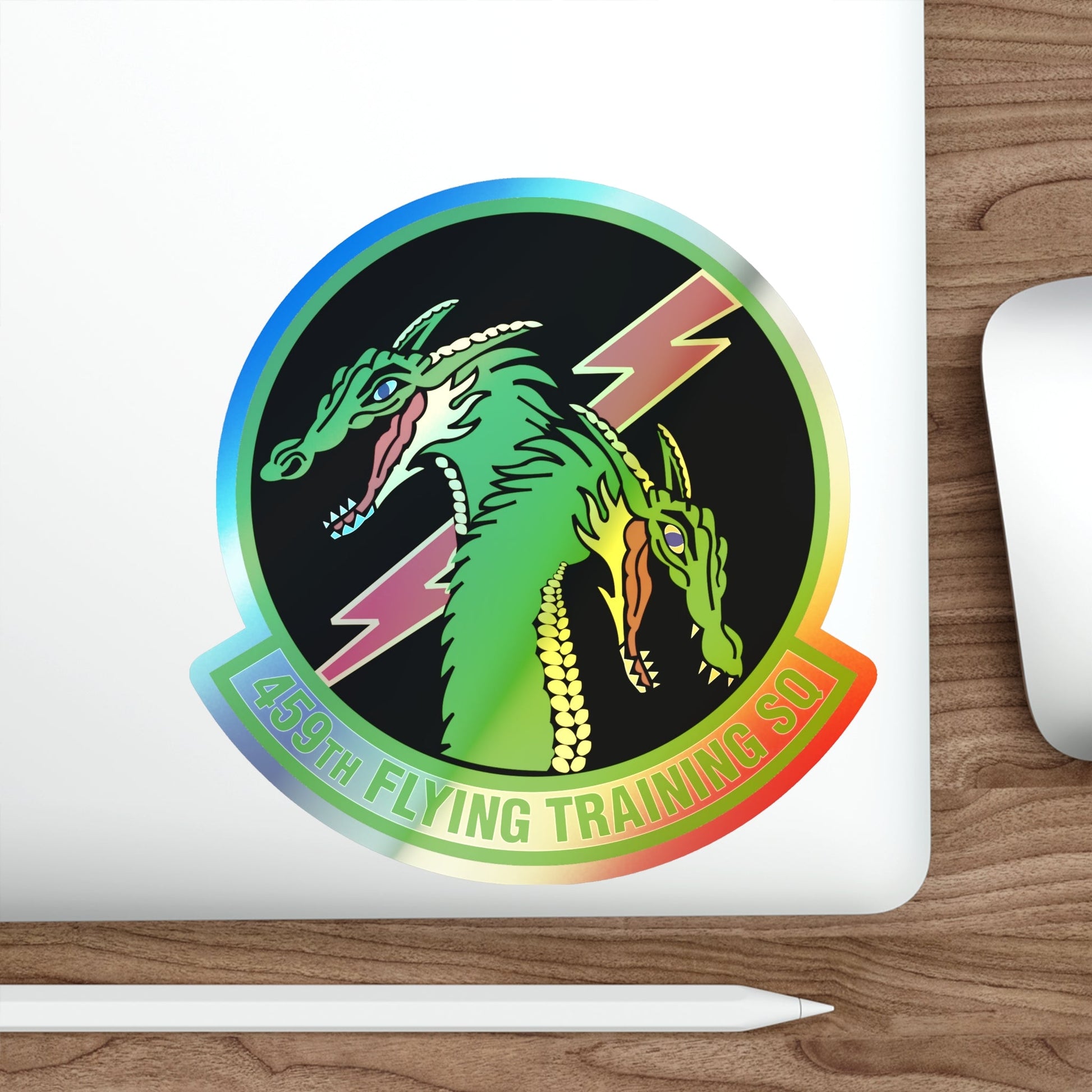 459th Flying Training Squadron (U.S. Air Force) Holographic STICKER Die-Cut Vinyl Decal-The Sticker Space