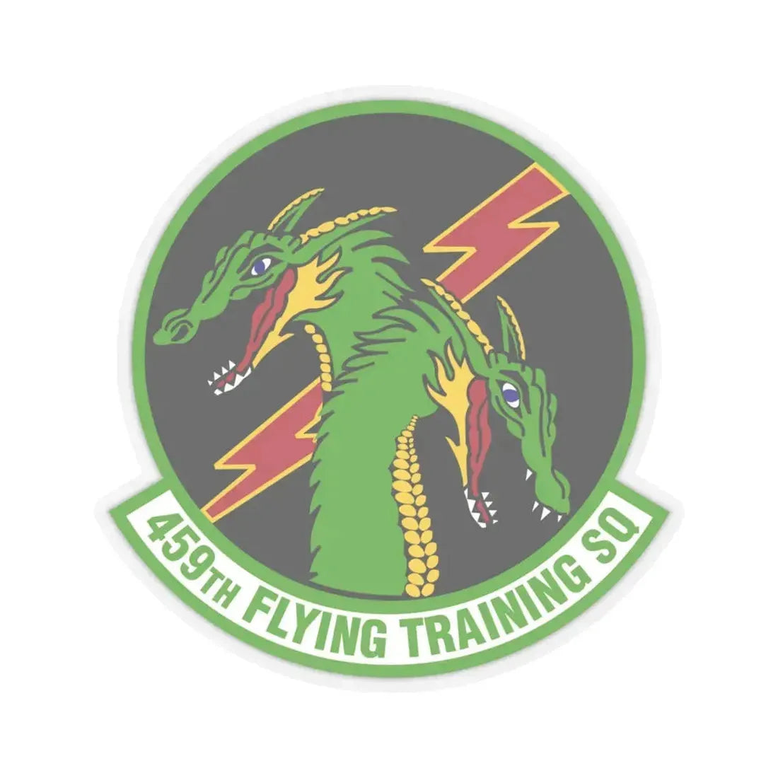 459th Flying Training Squadron (U.S. Air Force) STICKER Vinyl Kiss-Cut Decal 4 Inch Transparent - The Sticker Space