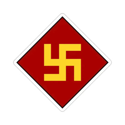 45th Infantry Division 1924-1939 Pre-1930's Swastika (U.S. Army) STICKER Vinyl Die-Cut Decal 2 Inch - The Sticker Space