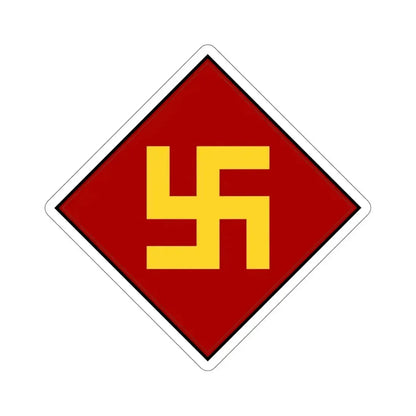 45th Infantry Division 1924-1939 Pre-1930's Swastika (U.S. Army) STICKER Vinyl Die-Cut Decal - The Sticker Space