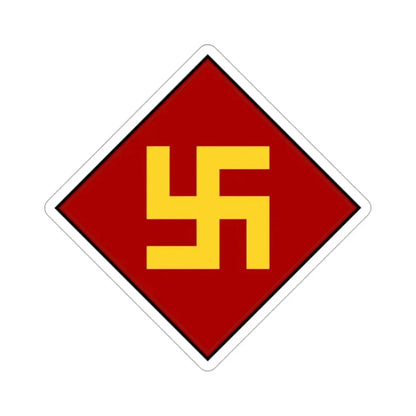 45th Infantry Division 1924-1939 Pre-1930's Swastika (U.S. Army) STICKER Vinyl Die-Cut Decal - The Sticker Space