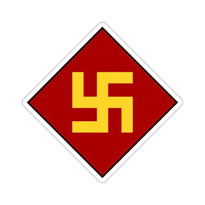 45th Infantry Division 1924-1939 Pre-1930's Swastika (U.S. Army) STICKER Vinyl Die-Cut Decal - The Sticker Space