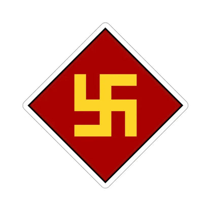 45th Infantry Division 1924-1939 Pre-1930's Swastika (U.S. Army) STICKER Vinyl Die-Cut Decal - The Sticker Space