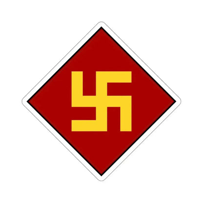 45th Infantry Division 1924-1939 Pre-1930's Swastika (U.S. Army) STICKER Vinyl Die-Cut Decal - The Sticker Space