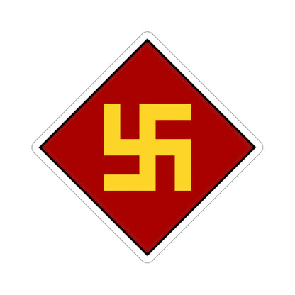 45th Infantry Division 1924-1939 Pre-1930's Swastika (U.S. Army) STICKER Vinyl Die-Cut Decal-3 Inch-The Sticker Space