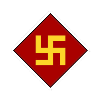 45th Infantry Division 1924-1939 Pre-1930's Swastika (U.S. Army) STICKER Vinyl Die-Cut Decal-4 Inch-The Sticker Space