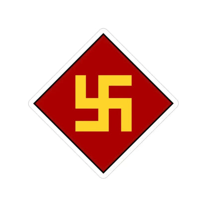45th Infantry Division 1924-1939 (U.S. Army) Transparent STICKER Die-Cut Vinyl Decal 2 Inch - The Sticker Space
