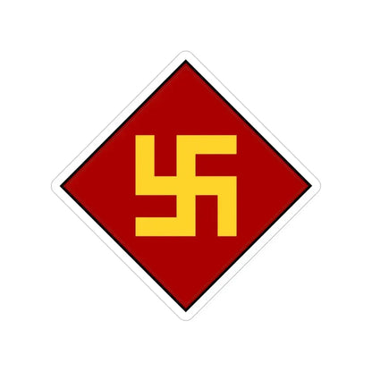 45th Infantry Division 1924-1939 (U.S. Army) Transparent STICKER Die-Cut Vinyl Decal 5 Inch - The Sticker Space
