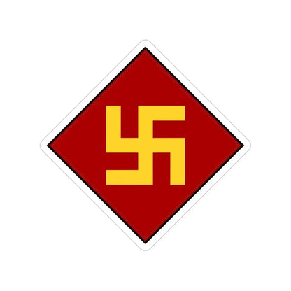 45th Infantry Division 1924-1939 (U.S. Army) Transparent STICKER Die-Cut Vinyl Decal 6 Inch - The Sticker Space