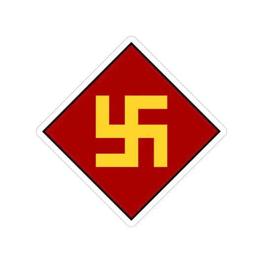 45th Infantry Division 1924-1939 (U.S. Army) Transparent STICKER Die-Cut Vinyl Decal 6 Inch - The Sticker Space