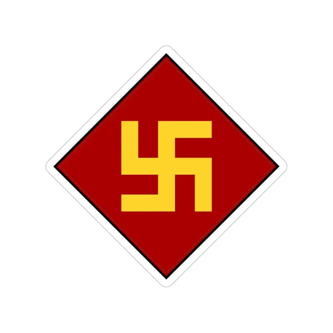 45th Infantry Division 1924-1939 (U.S. Army) Transparent STICKER Die-Cut Vinyl Decal - The Sticker Space