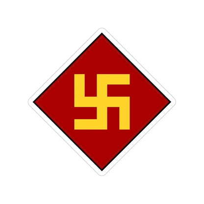 45th Infantry Division 1924-1939 (U.S. Army) Transparent STICKER Die-Cut Vinyl Decal - The Sticker Space