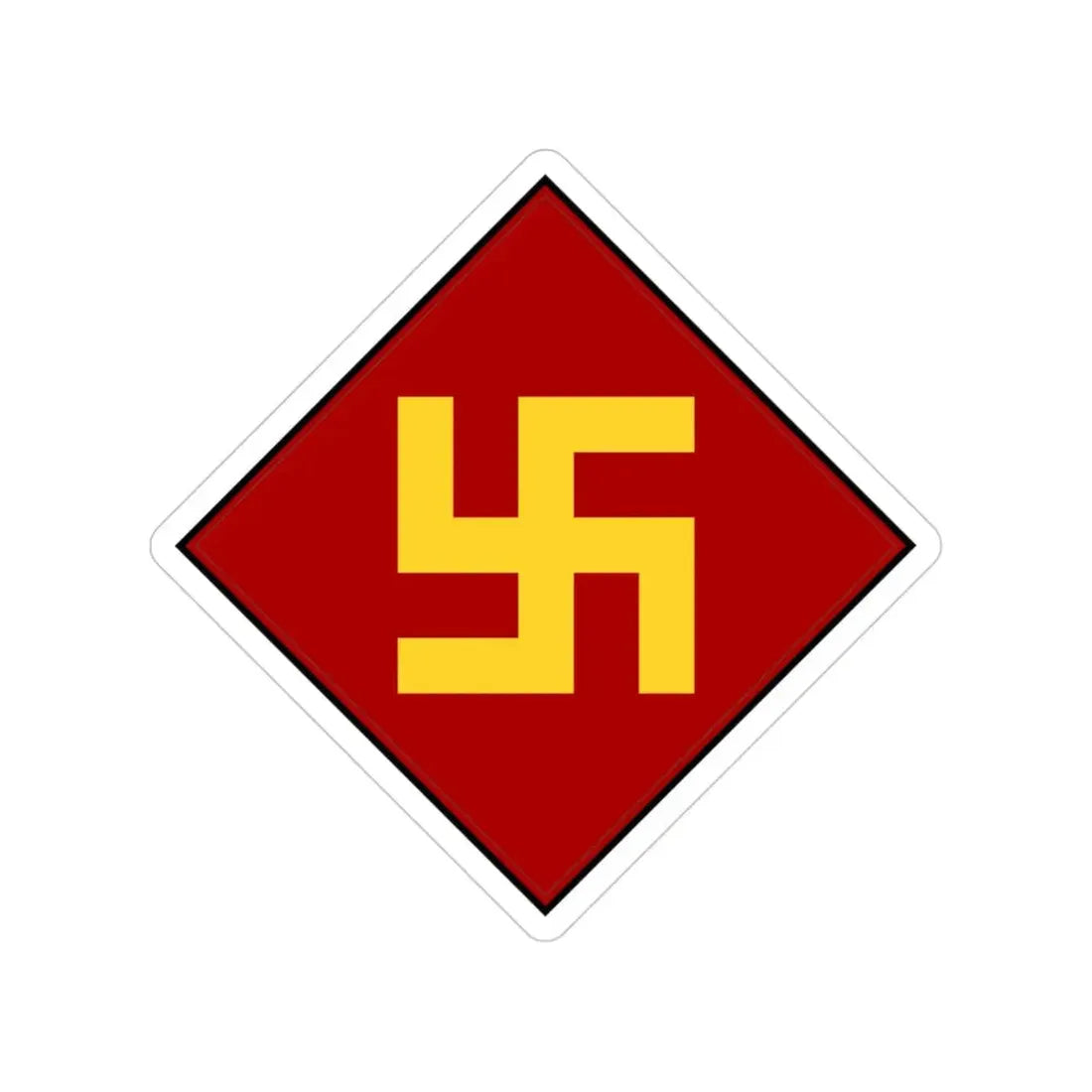 45th Infantry Division 1924-1939 (U.S. Army) Transparent STICKER Die-Cut Vinyl Decal - The Sticker Space