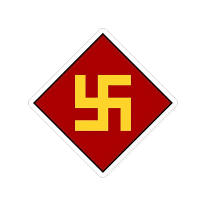 45th Infantry Division 1924-1939 (U.S. Army) Transparent STICKER Die-Cut Vinyl Decal - The Sticker Space