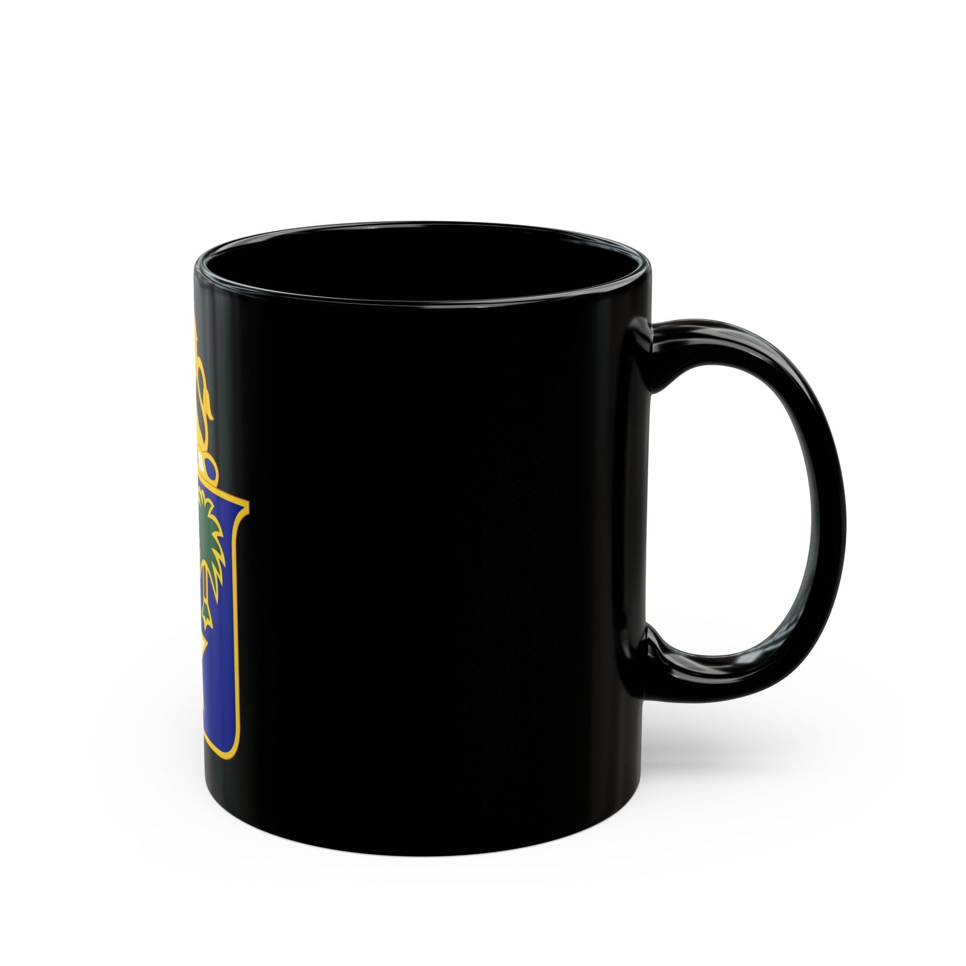 45th Infantry Regiment (U.S. Army) Black Coffee Mug-The Sticker Space