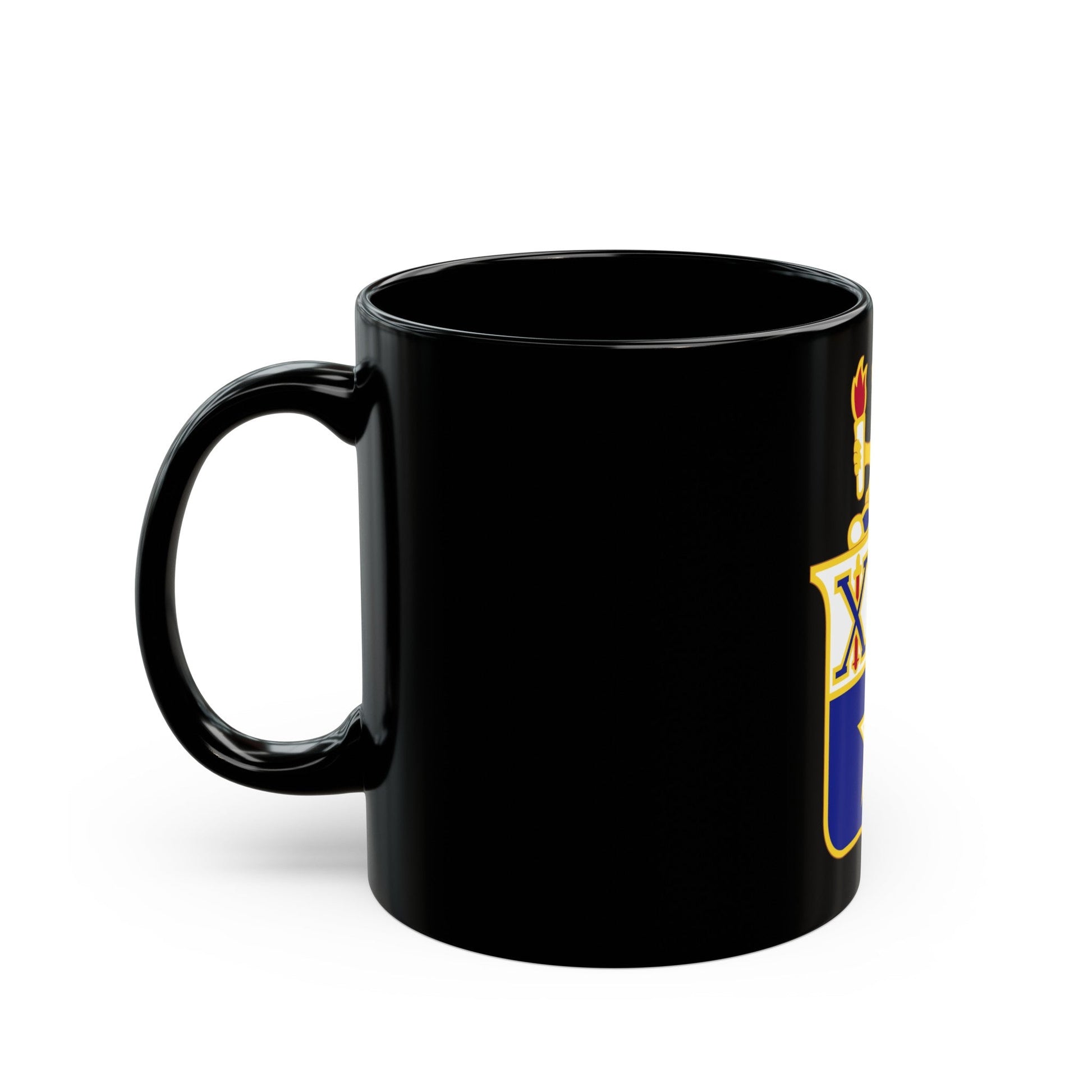 45th Infantry Regiment (U.S. Army) Black Coffee Mug-The Sticker Space