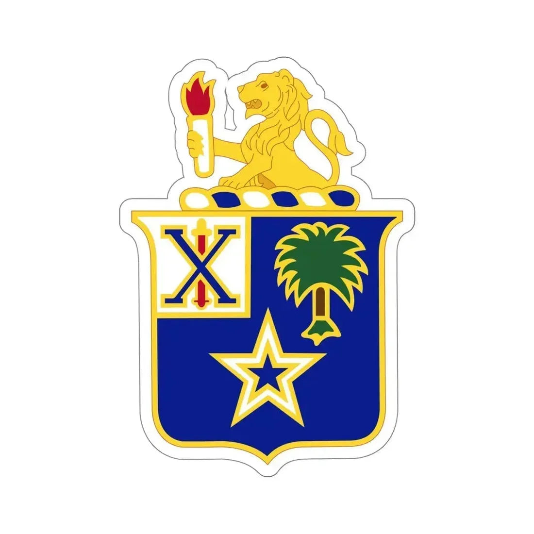 45th Infantry Regiment (U.S. Army) STICKER Vinyl Die-Cut Decal 5 Inch - The Sticker Space