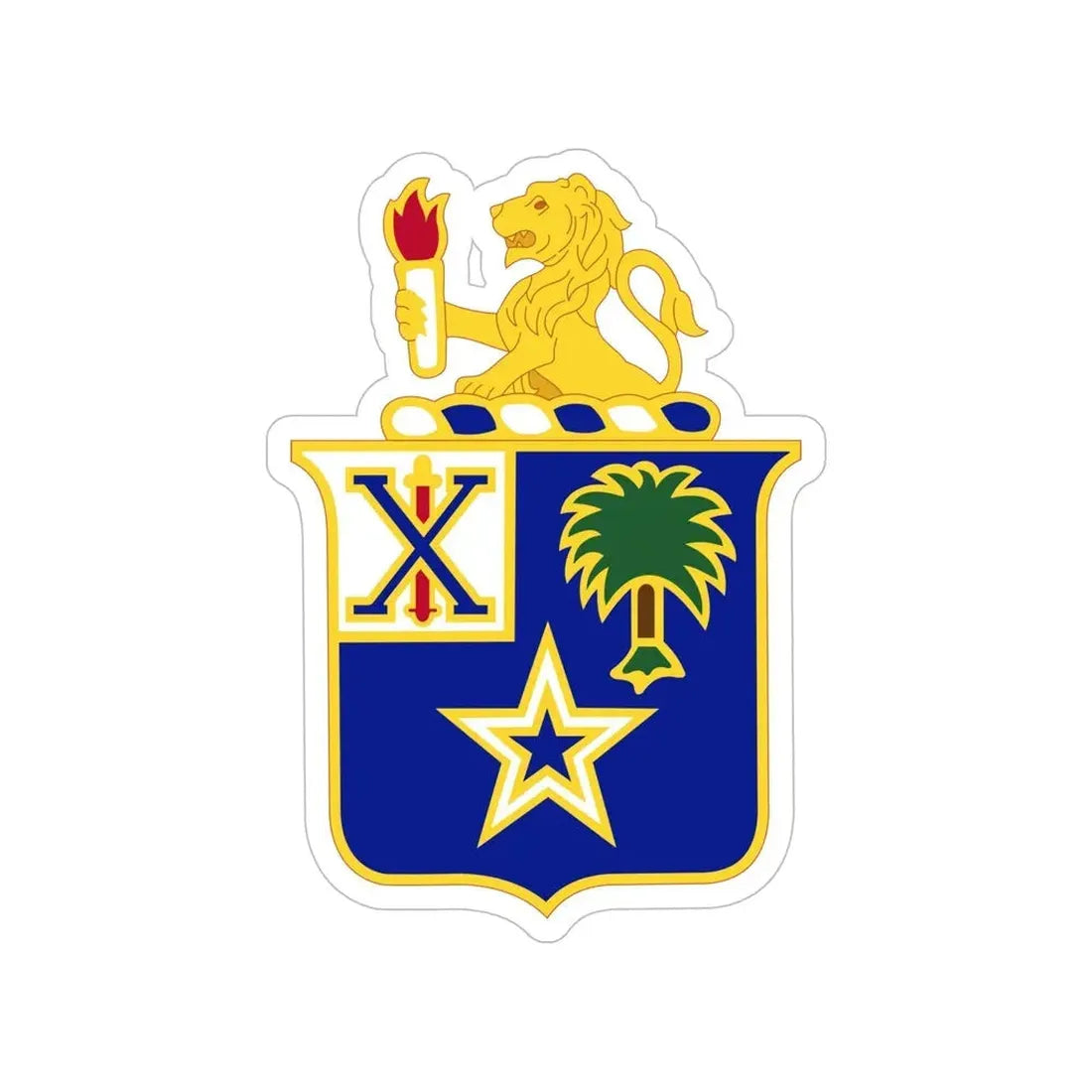 45th Infantry Regiment (U.S. Army) Transparent STICKER Die-Cut Vinyl Decal - The Sticker Space