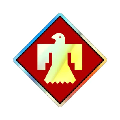 45th Infantry (U.S. Army) Holographic STICKER Die-Cut Vinyl Decal 2 Inch Holographic - The Sticker Space