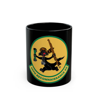 45th Reconnaissance SQ (U.S. Air Force) Black Coffee Mug-11oz-The Sticker Space