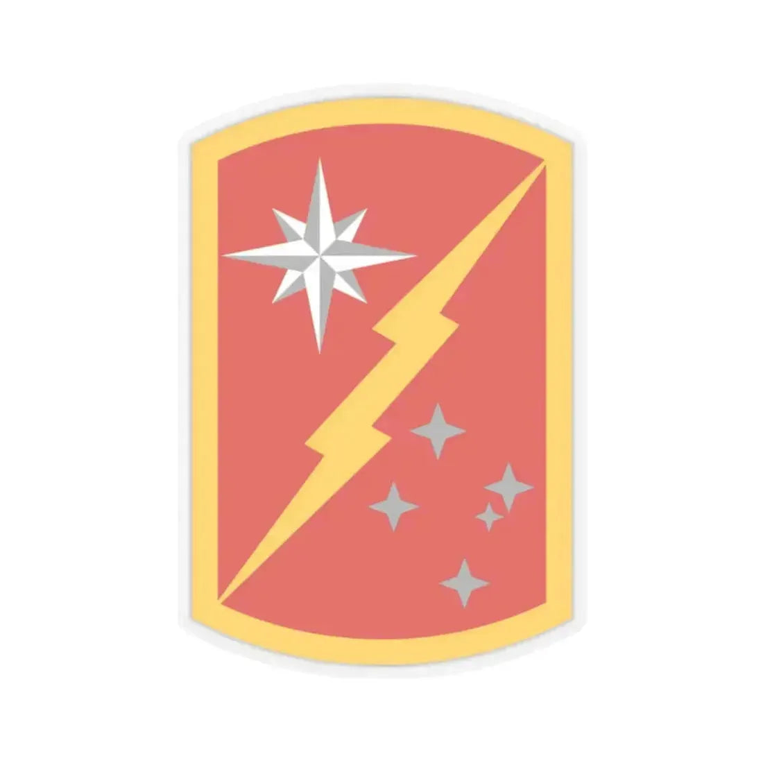 45th Sustainment Brigade (U.S. Army) STICKER Vinyl Kiss-Cut Decal 2 Inch Transparent - The Sticker Space