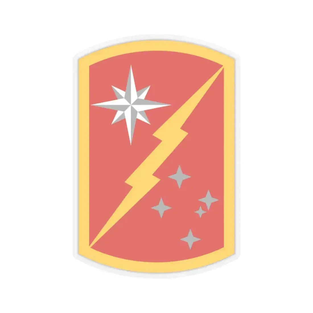 45th Sustainment Brigade (U.S. Army) STICKER Vinyl Kiss-Cut Decal 4 Inch Transparent - The Sticker Space