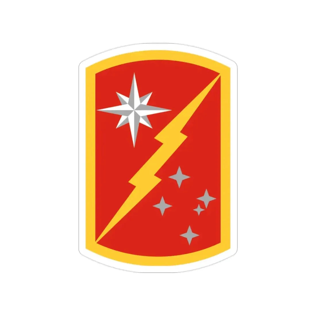 45th Sustainment Brigade (U.S. Army) Transparent STICKER Die-Cut Vinyl Decal - The Sticker Space