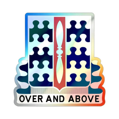 46 Aviation Battalion (U.S. Army) Holographic STICKER Die-Cut Vinyl Decal 3 Inch Holographic - The Sticker Space