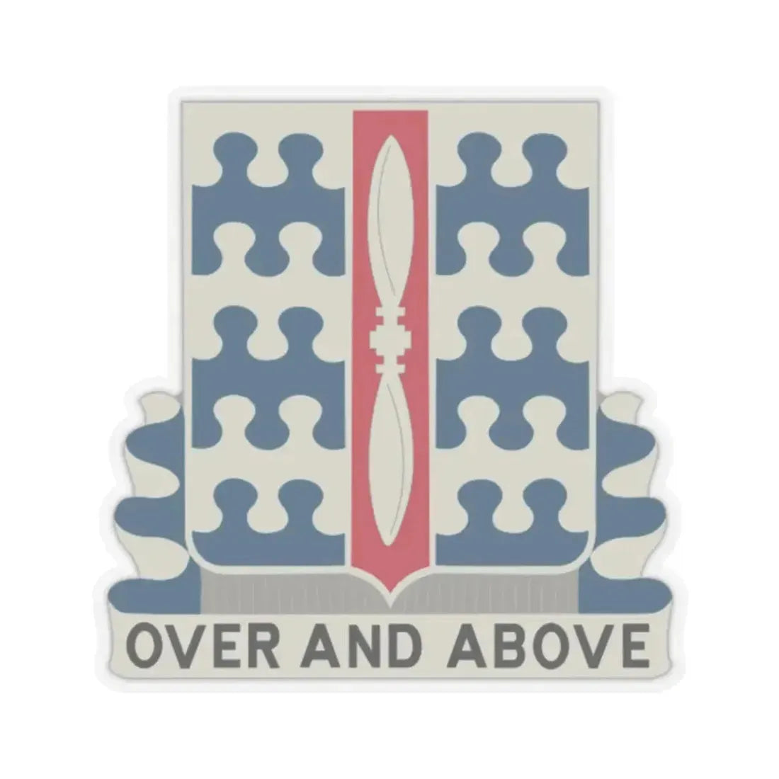 46 Aviation Battalion (U.S. Army) STICKER Vinyl Kiss-Cut Decal 2 Inch Transparent - The Sticker Space