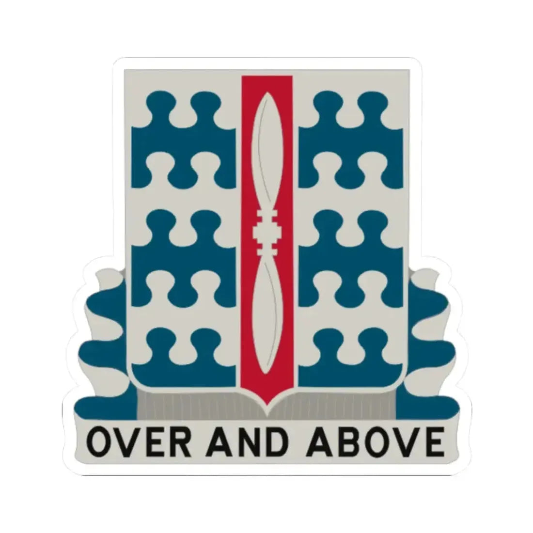 46 Aviation Battalion (U.S. Army) STICKER Vinyl Kiss-Cut Decal 2 Inch White - The Sticker Space