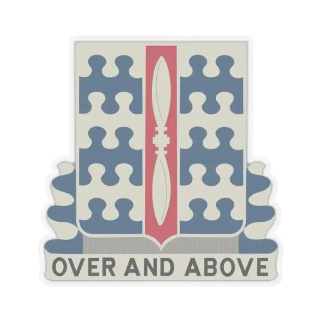 46 Aviation Battalion (U.S. Army) STICKER Vinyl Kiss-Cut Decal 3 Inch Transparent - The Sticker Space