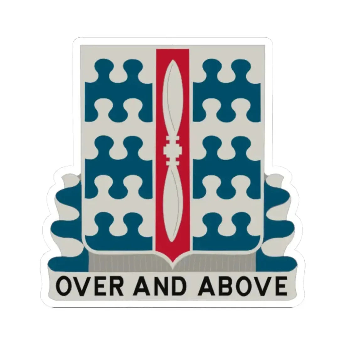 46 Aviation Battalion (U.S. Army) STICKER Vinyl Kiss-Cut Decal 3 Inch White - The Sticker Space