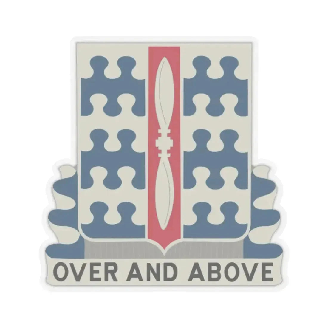 46 Aviation Battalion (U.S. Army) STICKER Vinyl Kiss-Cut Decal 4 Inch Transparent - The Sticker Space