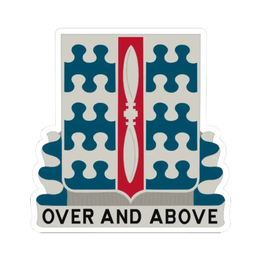 46 Aviation Battalion (U.S. Army) STICKER Vinyl Kiss-Cut Decal 4 Inch White - The Sticker Space