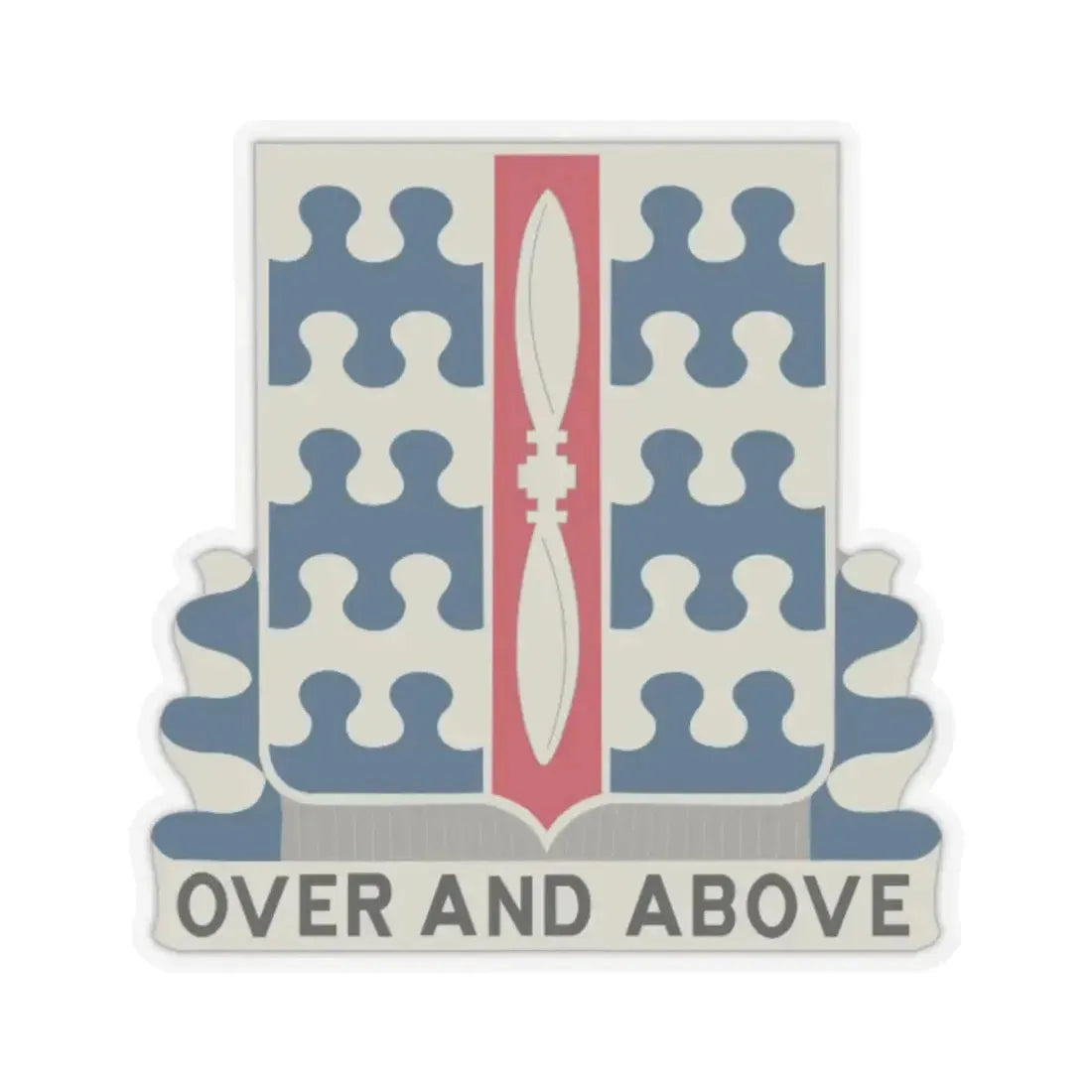 46 Aviation Battalion (U.S. Army) STICKER Vinyl Kiss-Cut Decal 6 Inch Transparent - The Sticker Space