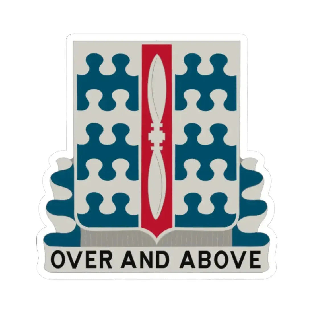 46 Aviation Battalion (U.S. Army) STICKER Vinyl Kiss-Cut Decal 6 Inch White - The Sticker Space