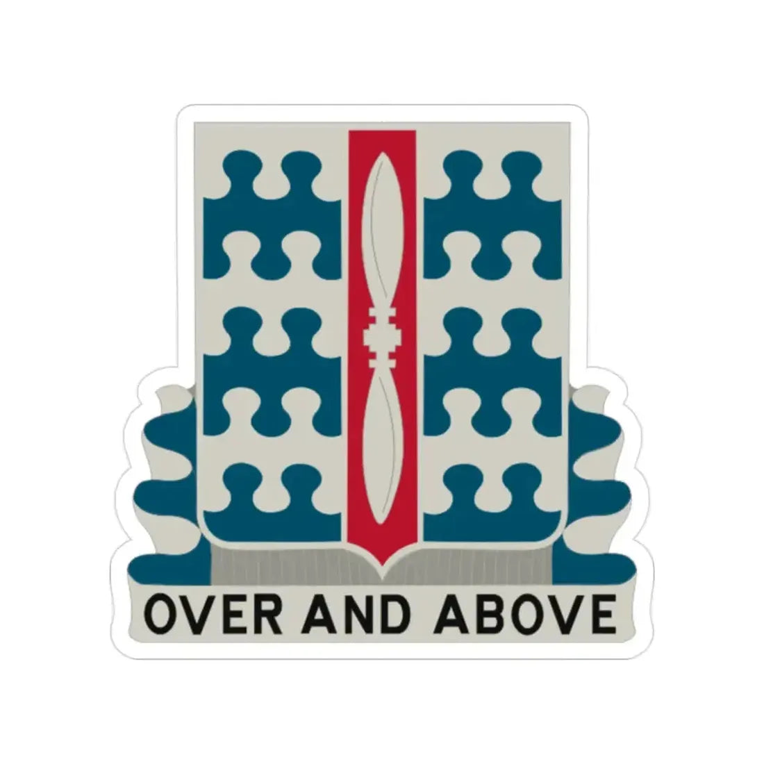 46 Aviation Battalion (U.S. Army) Transparent STICKER Die-Cut Vinyl Decal 2 Inch - The Sticker Space