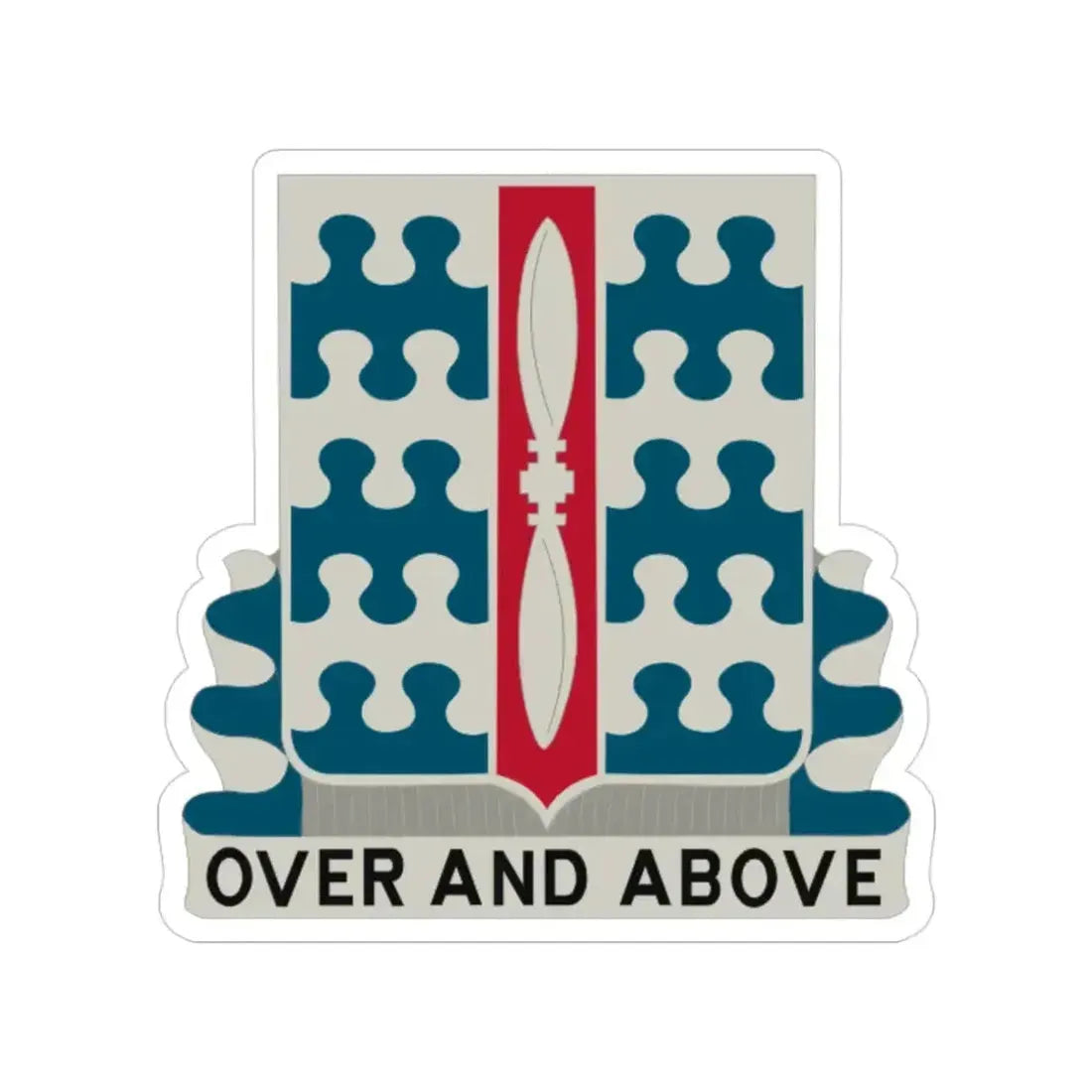 46 Aviation Battalion (U.S. Army) Transparent STICKER Die-Cut Vinyl Decal 3 Inch - The Sticker Space