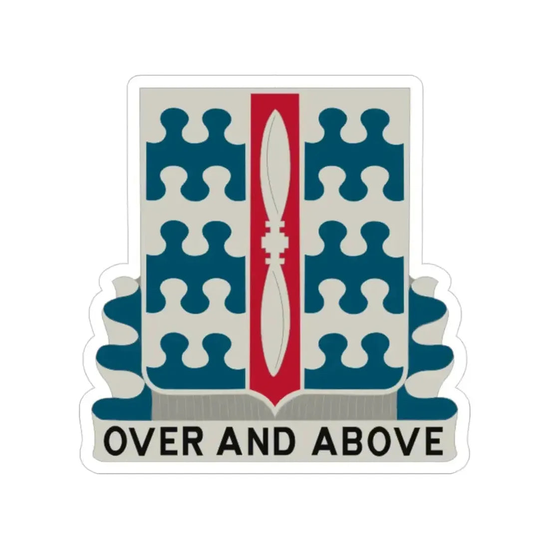 46 Aviation Battalion (U.S. Army) Transparent STICKER Die-Cut Vinyl Decal 3 Inch - The Sticker Space