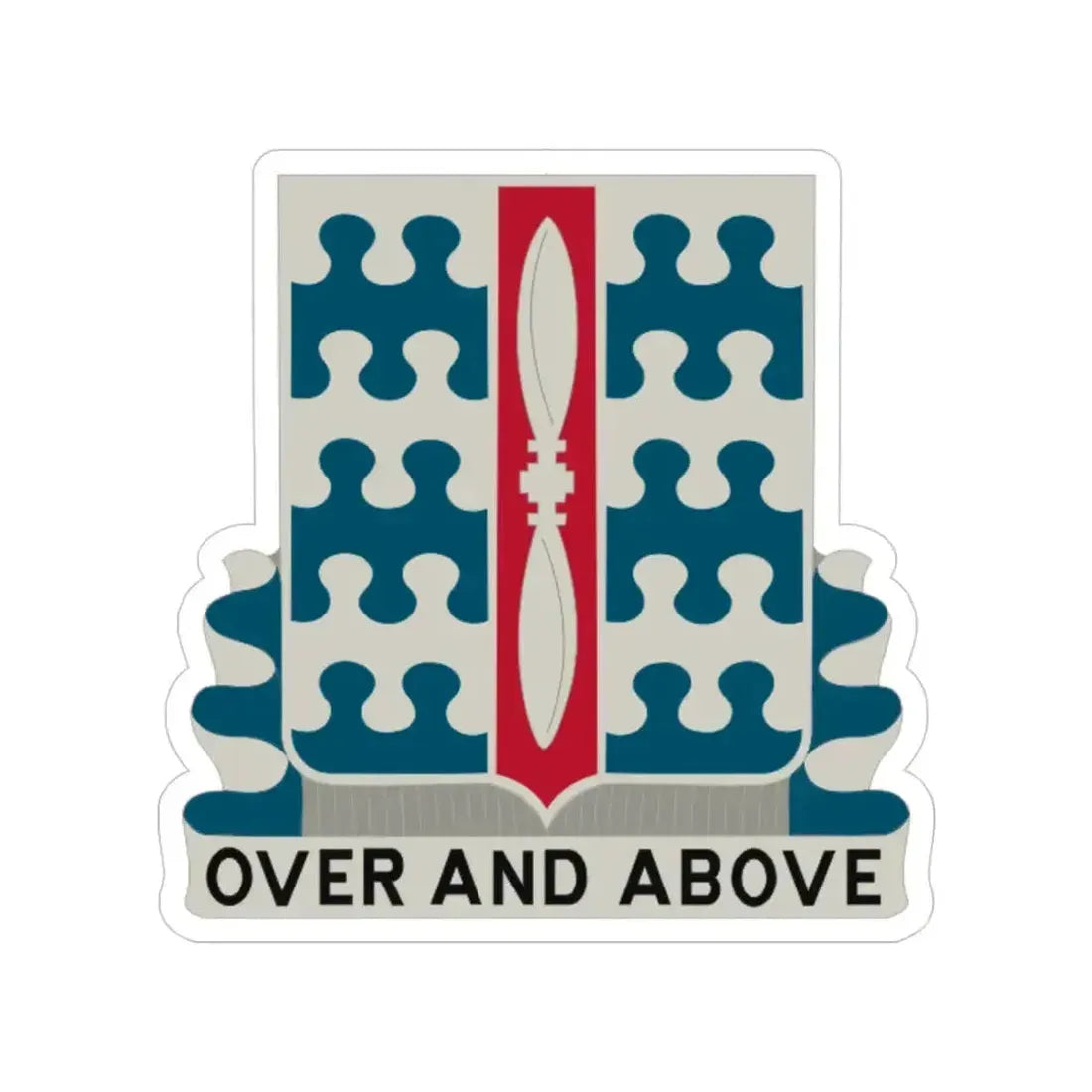 46 Aviation Battalion (U.S. Army) Transparent STICKER Die-Cut Vinyl Decal 4 Inch - The Sticker Space