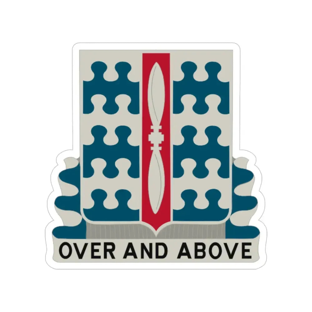 46 Aviation Battalion (U.S. Army) Transparent STICKER Die-Cut Vinyl Decal 5 Inch - The Sticker Space