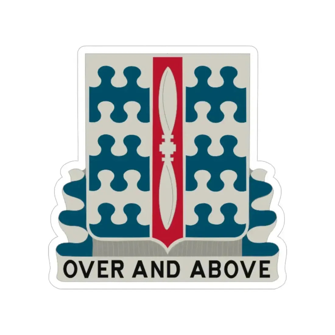 46 Aviation Battalion (U.S. Army) Transparent STICKER Die-Cut Vinyl Decal 5 Inch - The Sticker Space