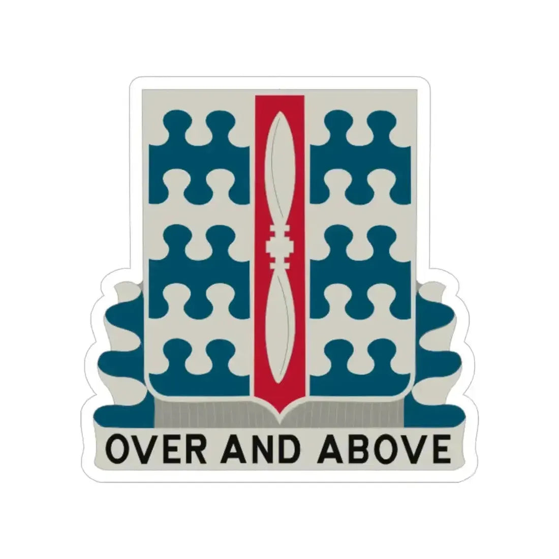 46 Aviation Battalion (U.S. Army) Transparent STICKER Die-Cut Vinyl Decal 5 Inch - The Sticker Space