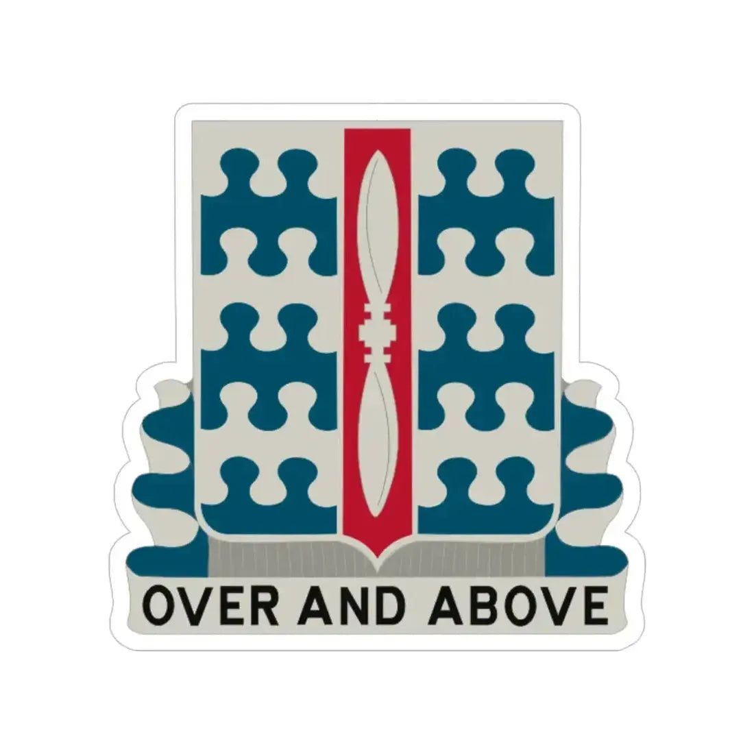 46 Aviation Battalion (U.S. Army) Transparent STICKER Die-Cut Vinyl Decal 6 Inch - The Sticker Space