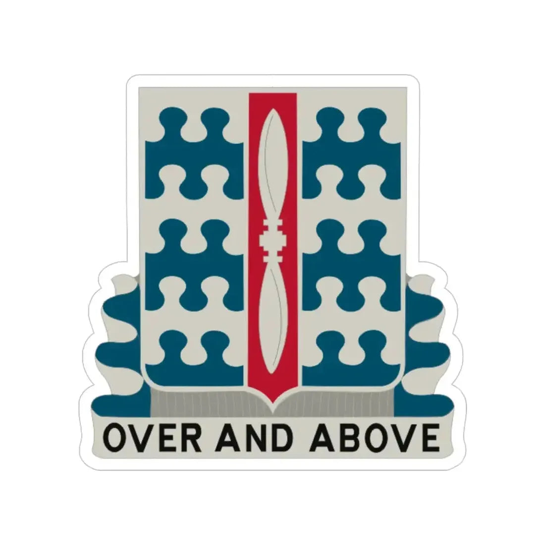 46 Aviation Battalion (U.S. Army) Transparent STICKER Die-Cut Vinyl Decal 6 Inch - The Sticker Space