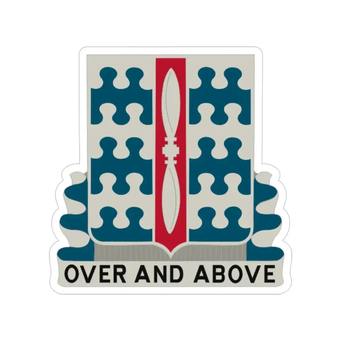 46 Aviation Battalion (U.S. Army) Transparent STICKER Die-Cut Vinyl Decal - The Sticker Space