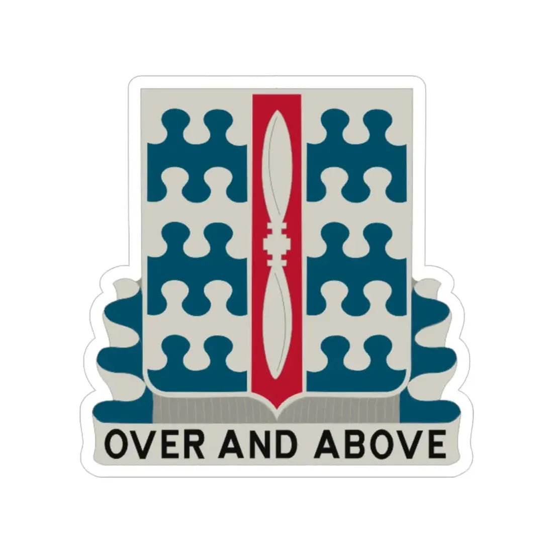 46 Aviation Battalion (U.S. Army) Transparent STICKER Die-Cut Vinyl Decal - The Sticker Space